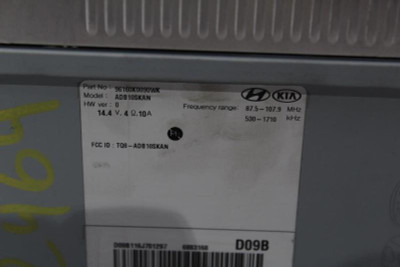 Audio Equipment Radio Receiver Model 7.0" Screen 2020 KIA SOUL OEM #30374 96160K0090WK high resolution2