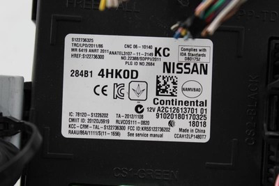 Chassis ECM Body Control BCM Main Fits 18 INFINITI Q50 2084 284B14HK0D