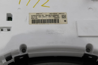 Speedometer Cluster 134K Miles 120 MPH Fits 2011-2012 DODGE JOURNEY OEM #30465 56046749AC high resolution2