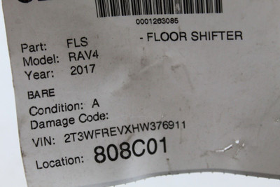 2013-2018 Toyota RAV4 Center Console AT Floor Gear Shifter Selector OEM #46488