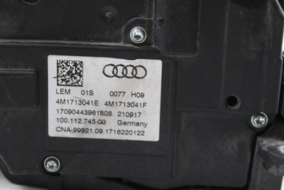 2018 Q7 AUDI AUTOMATIC Transmission Gear Shifter OEM #46507 4M1713041E