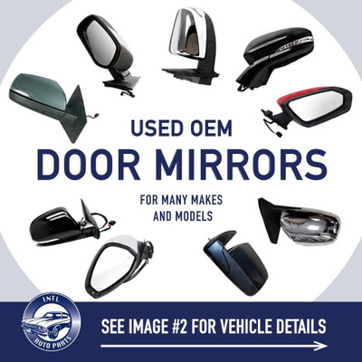 Passenger Side View Mirror Without Turn Signal 2023-2024 LINCOLN CORSAIR #46757 NJ7Z17682BBPTM