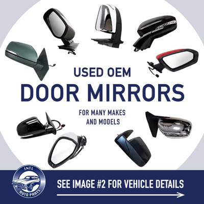Right Passenger Side View Orange Door Mirror Fits 2023 FISKER OCEAN OEM #46771