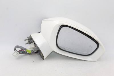 Right Passenger Side View White Door Mirror Fits 2016-20 TOYOTA MIRAI OEM #46844 8173030161, 8791062051C1