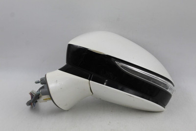 Left Driver Side View White Door Mirror Fits 2016-2020 TOYOTA MIRAI OEM #46843 8174030151, 8794062061C1