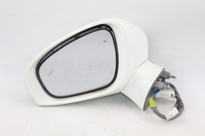 Left Driver Side View White Door Mirror Fits 2016-2020 TOYOTA MIRAI OEM #46843 8174030151, 8794062061C1