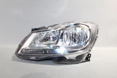 Left Driver Headlight Halogen 204 Type Fits 2012-2015 MERCEDES C250 OEM #26608 2048205359 high resolution2