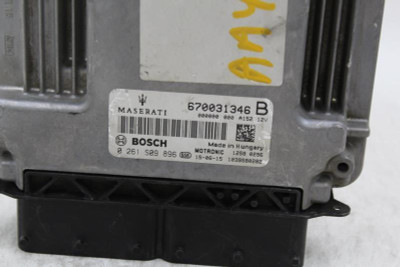 Engine ECU ECM Electronic Control Module 2014-2017 MASERATI GHIBLI OEM #26876 670031346 high resolution2