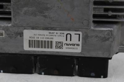 Engine ECU ECM Electronic Control Module Automatic 2016 SUBARU WRX OEM #27007 DEF003-311, 22765AH620 high resolution2