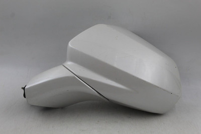 Left Driver Side White Door Mirror Base Fits 2017-2019 CADILLAC XT5 OEM #46888 84810952