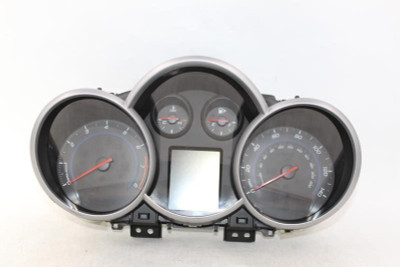 Speedometer Cluster 58K MPH Black Opt B76 Fits 2013-14 CHEVROLET CRUZE OEM 27951 95129378 high resolution2