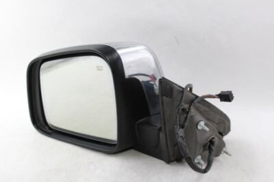 Left Driver Side Chrome Door Mirror Power 2011-18 JEEP GRAND CHEROKEE OEM #27510 68236929AA