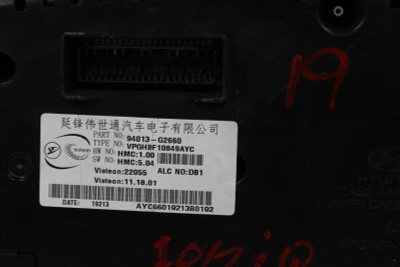 Speedometer 88K Miles Hev 4.2" Display Fits 2019 HYUNDAI IONIQ OEM #25859 94013-G2660 high resolution2