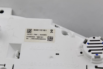 Speedometer Cluster 85K Miles US Market Fits 2016-2018 HONDA CIVIC OEM #25990 78100-TBA-A330M1 high resolution2