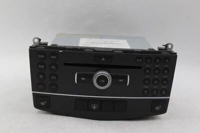Audio Equipment Radio 204 Type Control Fits 2011 MERCEDES C300 OEM #25577 A2049007402, A2049015601