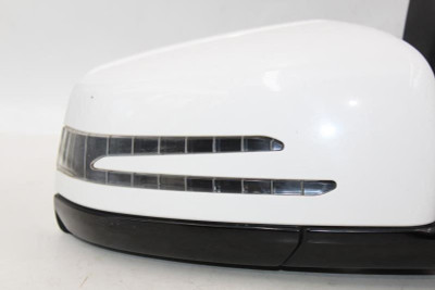 Right Passenger Side White Door Mirror Power Fits 10-13 MERCEDES E350 OEM #25433 2128100864, 2128100476 high resolution2