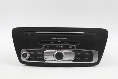 Audio Equipment Radio Control Dash Mounted 2017-2018 AUDI Q3 46962 8U1035746C, 8U1035746C,8U1035746E