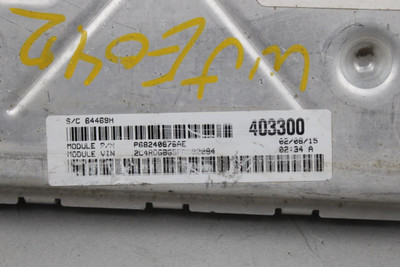 Engine ECU ECM Electronic Control Module 3.6L Fits 2015 DODGE CARAVAN OEM #47080