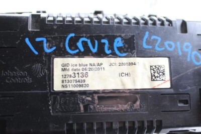 Info-GPS-TV Screen Driver Information Opt UAG Fits 12-17 VERANO 25114