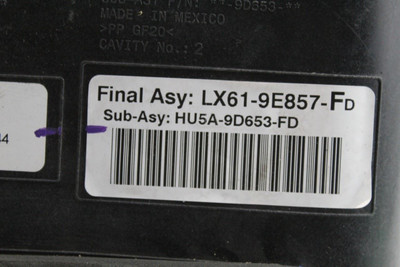 2020-2026 FORD ESCAPE FUEL VAPOR EVAPORATOR CHARCOAL CANISTER OEM 46961 LX619E857FD
