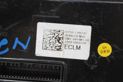 Temperature Control Sedan Manual Temperature Control Fits 17-18 ELANTRA 24721 97250-F20624X high resolution2