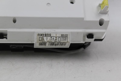 Speedometer Cluster MPH Base Traction Control Fits 08 IMPREZA 24688 85002FG110 high resolution2