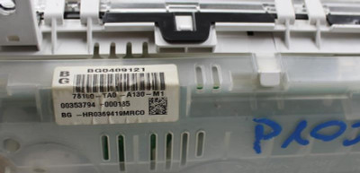 Speedometer Cluster US Market MPH Sedan LX Fits 08-12 ACCORD 24604 78100-TA0-A130-M1 high resolution2