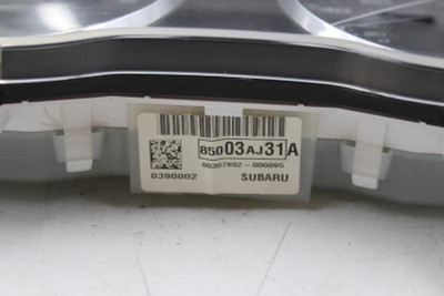 Speedometer Cluster US Market Sedan Without Turbo Fits 11 LEGACY 24617 85003AJ31A high resolution2