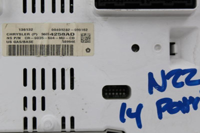 Speedometer Cluster 120 MPH Power Door Locks Fits 14 COMPASS 24498 56054258AD high resolution2