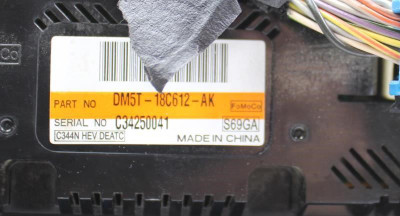 Temperature Control Fits 2013-2016 FORD C-MAX OEM #24526 DM5T-18C612-AK high resolution2