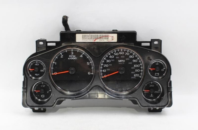 Speedometer Cluster MPH Fits 2010-2011 GMC SIERRA 1500 PICKUP OEM #18515 20964186 high resolution2