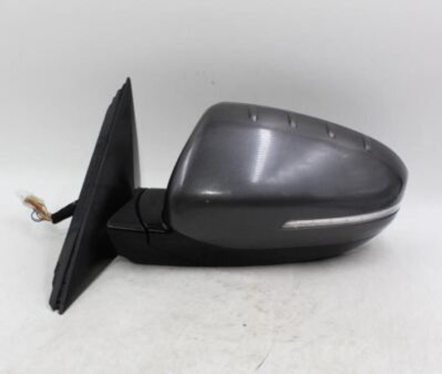 Left Driver Side Gray Door Mirror Power Folding 2014-2016 KIA CADENZA OEM #15802