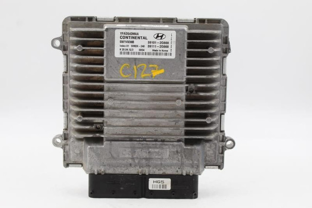 Engine ECM Electronic Control Module 2.4L Automatic Fits 11-14 SONATA 14204 39101-2G668 high resolution2