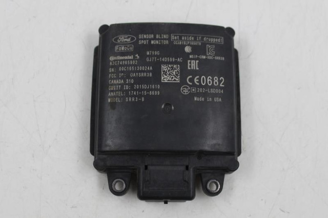 Camera/Projector Radar Unit Rear Blind Spot Monitor 2017-2019 LINCOLN MKC #14766 GJ7T-14D599-AC high resolution2