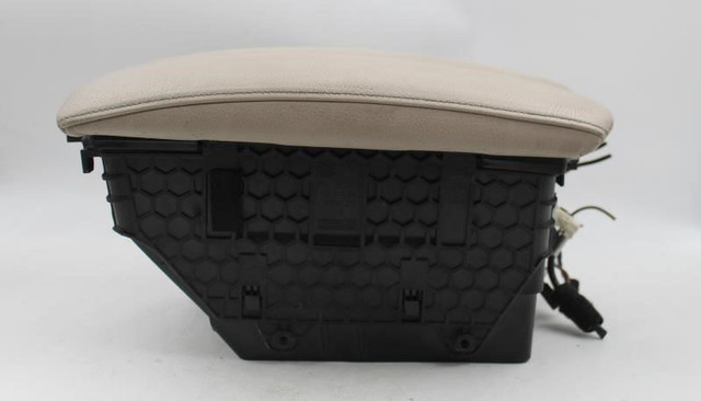 Gray Console Front Floor Armrest Leather 2010-2013 BMW X5 OEM #13738 high resolution2