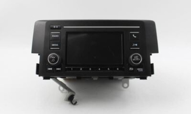 Audio Equipment Radio Receiver Assembly Sedan LX 2016-17 HONDA CIVIC OEM #10364 39100-TBA-A11