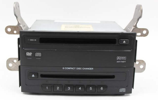 Audio Equipment Radio CD Changer Dash Mounted Fits 05 PILOT 6333 39110-S9R-A410-M1 high resolution2