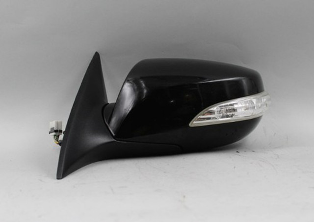 2010-2014 HYUNDAI GENESIS COUPE LEFT DRIVER SIDE BLACK POWER DOOR MIRROR OEM 027375 2010-2014 HYUNDAI GENESIS COUPE LEFT DRIVER SIDE BLACK POWER DOOR MIRROR OEM 027375