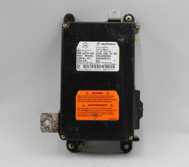 00 01 02 03 04 05 06 MERCEDES S500 CLK500 VOICE COMMUNICATION CONTROL MODULE OEM A2208204785 00 01 02 03 04 05 06 MERCEDES S500 CLK500 VOICE COMMUNICATION CONTROL MODULE OEM A2208204785