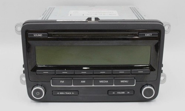 2012 VOLKSWAGEN JETTA AM/FM RADIO CD PLAYER RECEIVER 1K0035164D OEM