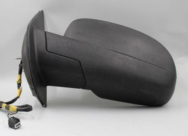 2007-2013 CHEVROLET TAHOE SILVERADO LEFT DRIVER SIDE BLACK POWER DOOR MIRROR OEM 2007-2013 CHEVROLET TAHOE SILVERADO LEFT DRIVER SIDE BLACK POWER DOOR MIRROR OEM