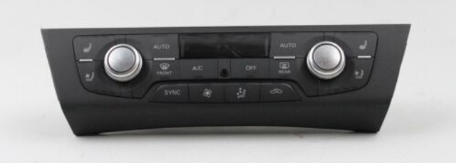 2014-2016 AUDI A6 DAUL AUTO CLIMATE CONTROL PANEL 4G0820043AN OEM
