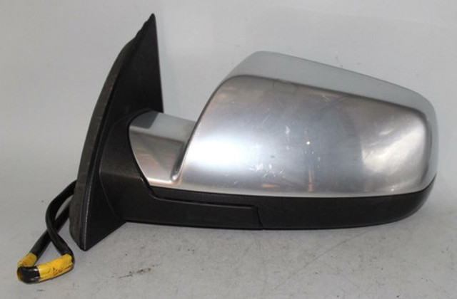 2010-2014 GMC TERRAIN LEFT CHROME BLIND SPOT DRIVER SIDE POWER DOOR MIRROR OEM 2010-2014 GMC TERRAIN LEFT CHROME BLIND SPOT DRIVER SIDE POWER DOOR MIRROR OEM