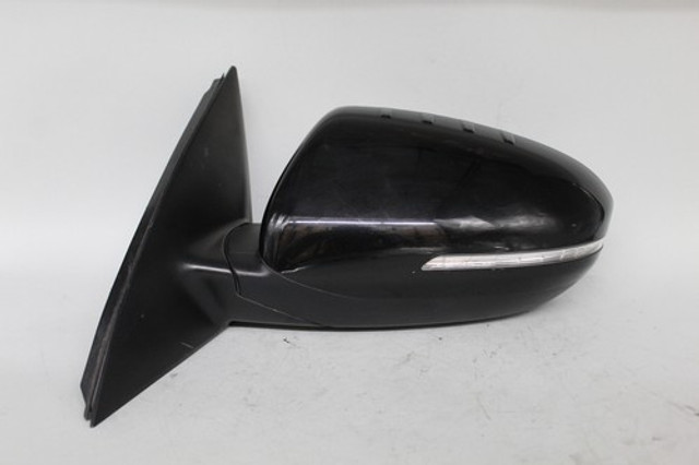 11 12 13 KIA OPTIMA LEFT DRIVER SIDE POWER BLACK DOOR MIRROR OEM