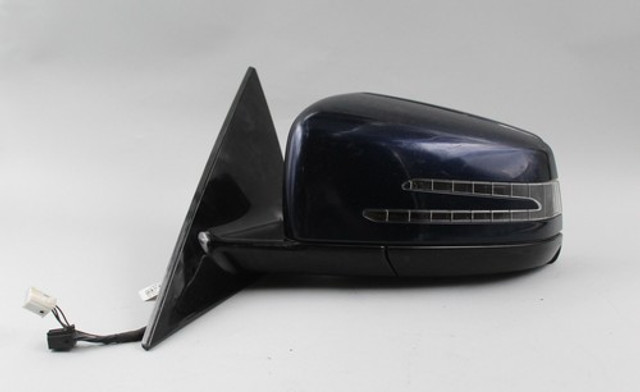 11 12 13 MERCEDES E350 E550 W207 LEFT DRIVER SIDE BLUE POWER DOOR MIRROR OEM