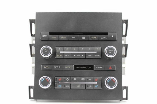 Audio Radio Receiver AM-FM-CD-MP3 2011-2012 LINCOLN MKZ OEM #2296 BH6T18K931CB high resolution2