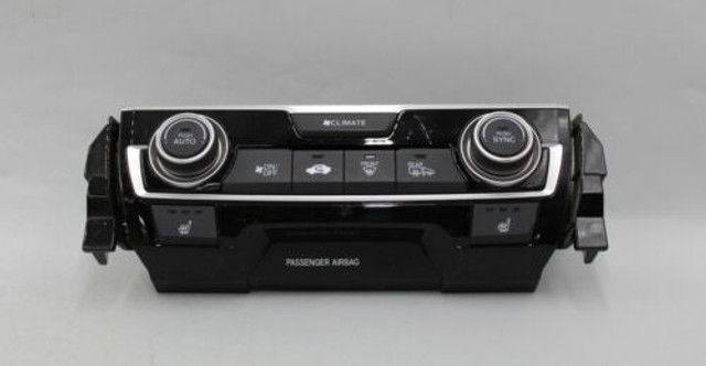 2016-2017 HONDA CIVIC AC HEATER TEMPERATURE CLIMATE CONTROL 79600TBAA11M1 OEM 2016-2017 HONDA CIVIC AC HEATER TEMPERATURE CLIMATE CONTROL 79600TBAA11M1 OEM