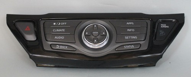 13 14 15 16 17 18 NISSAN PATHFINDER CENTER CLIMATE CONTROL PANEL 9PJ0A210260 OEM 13 14 15 16 17 18 NISSAN PATHFINDER CENTER CLIMATE CONTROL PANEL 9PJ0A210260 OEM