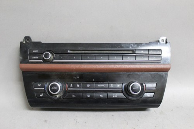 2011 12 2013 14 2015 16 BMW 528i 535i AM FM  AC HEATER CLIMATE CONTROL PANEL OEM