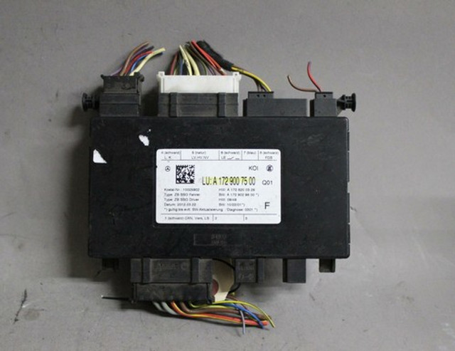 12 13 14 MERCEDES CLS550 FRONT LEFT SEAT CONTROL MODULE A1729007500 OEM 12 13 14 MERCEDES CLS550 FRONT LEFT SEAT CONTROL MODULE A1729007500 OEM